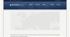 Desktop Screenshot of paxtonequity.com